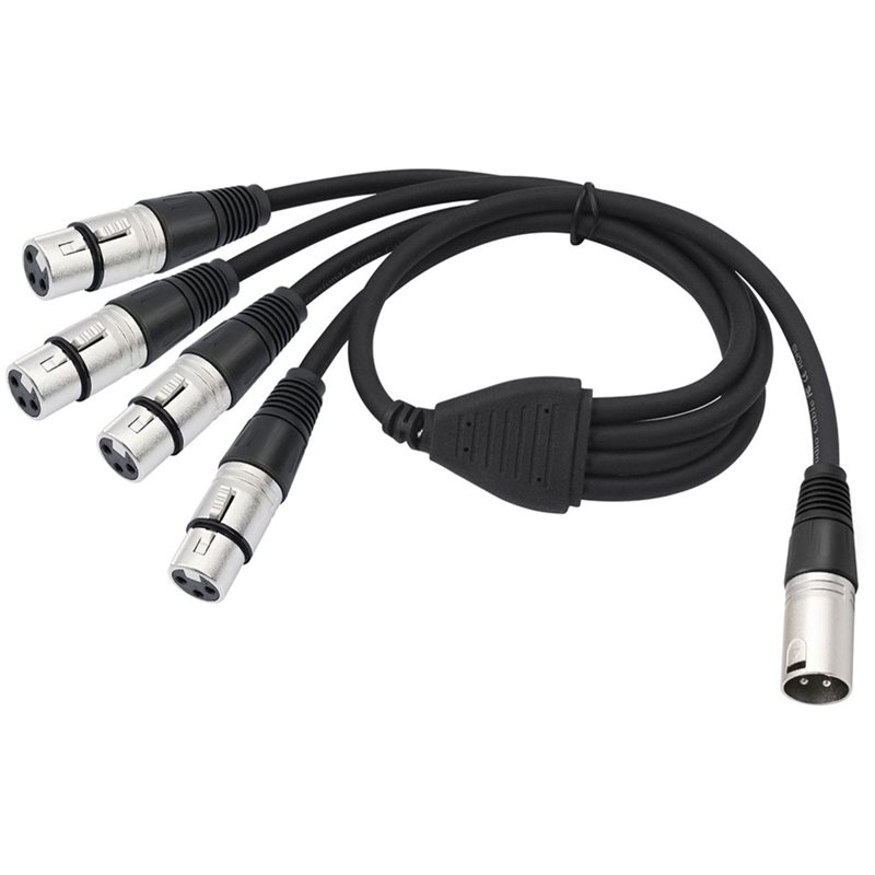 Audio Splitter Y - PHILE-3 Pin XLR 1 Male To