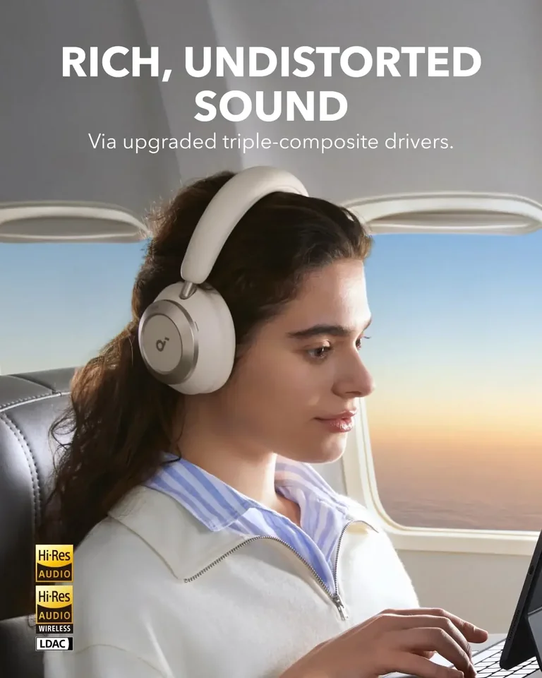 Soundcore Space One Pro 60H A3 - огляд і ціна Noise Cancelling Headphone