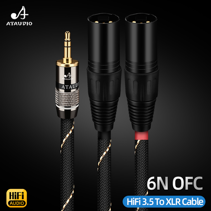 High Quality HiFi 3.5mm to 2XL - огляд і ціна Audio Splitter Y