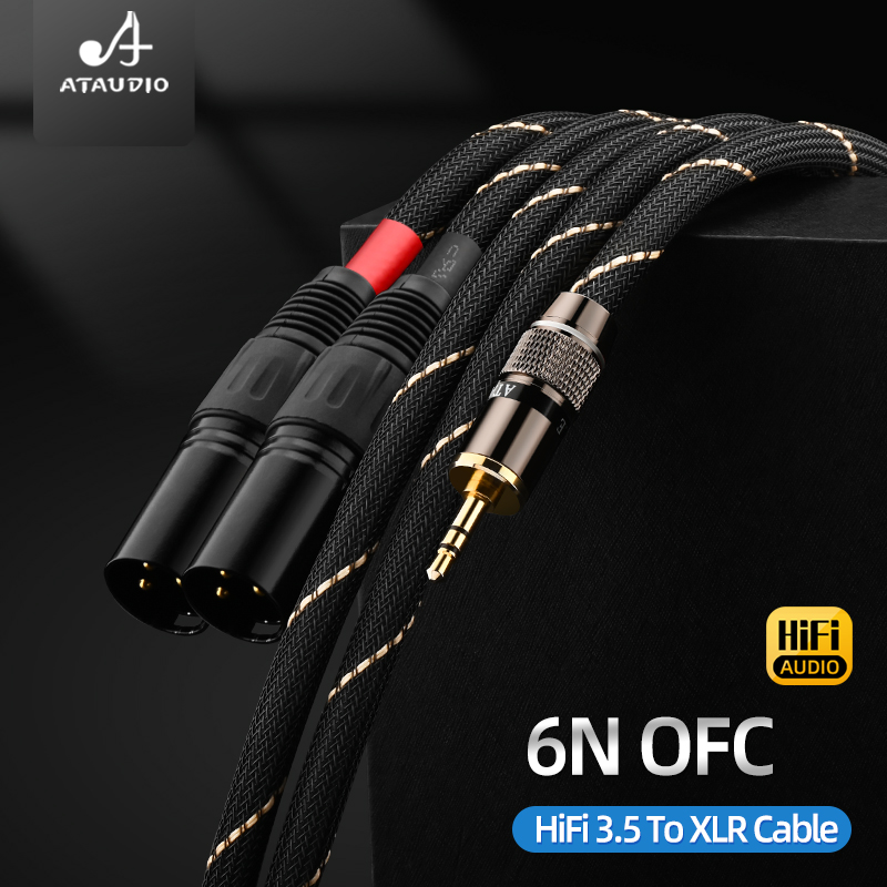 High Quality HiFi 3.5mm to 2XL - огляд і ціна Audio Splitter Y