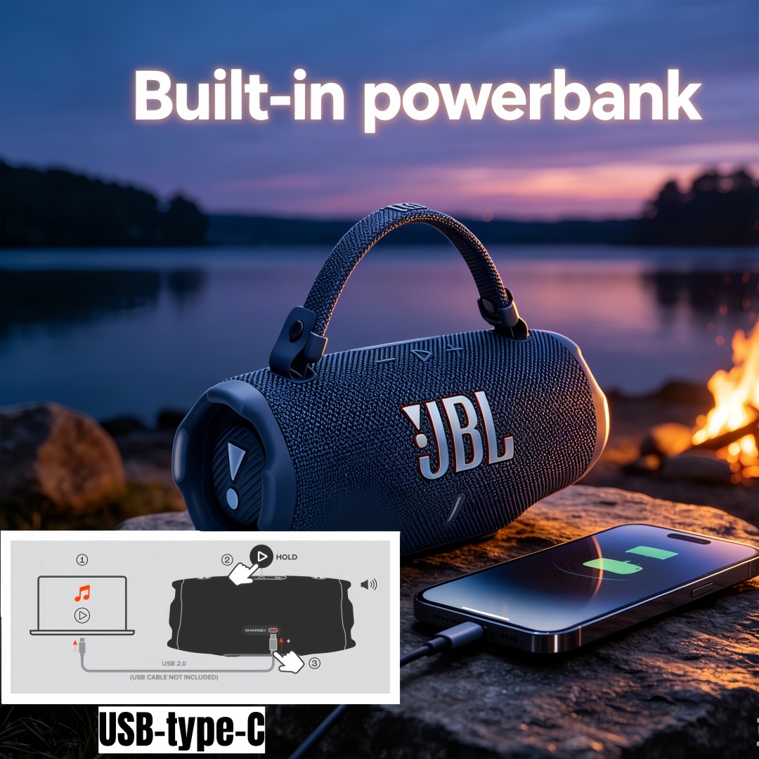 JBL Charge 6 Portable Bluetoot - огляд і ціна Jbl Speaker Charge 5