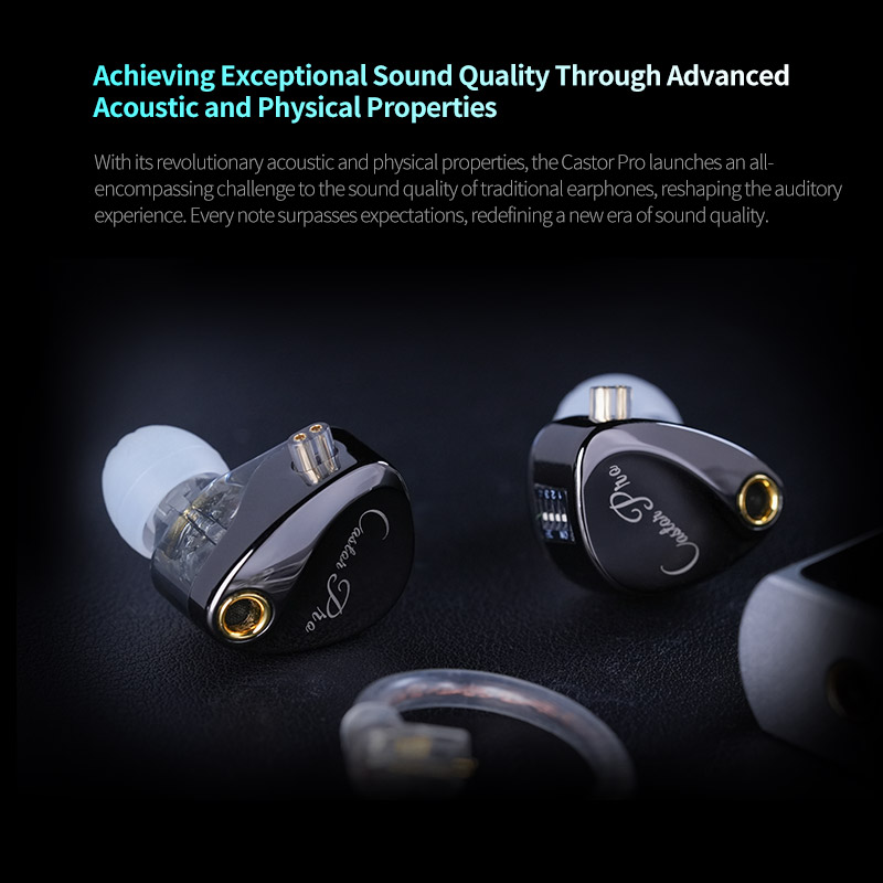 KZ Castor PRO in Ear Earphones - огляд і ціна Audiophile Headphone Wired